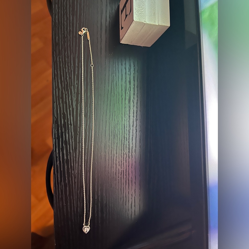 Pandora Silver heart necklace